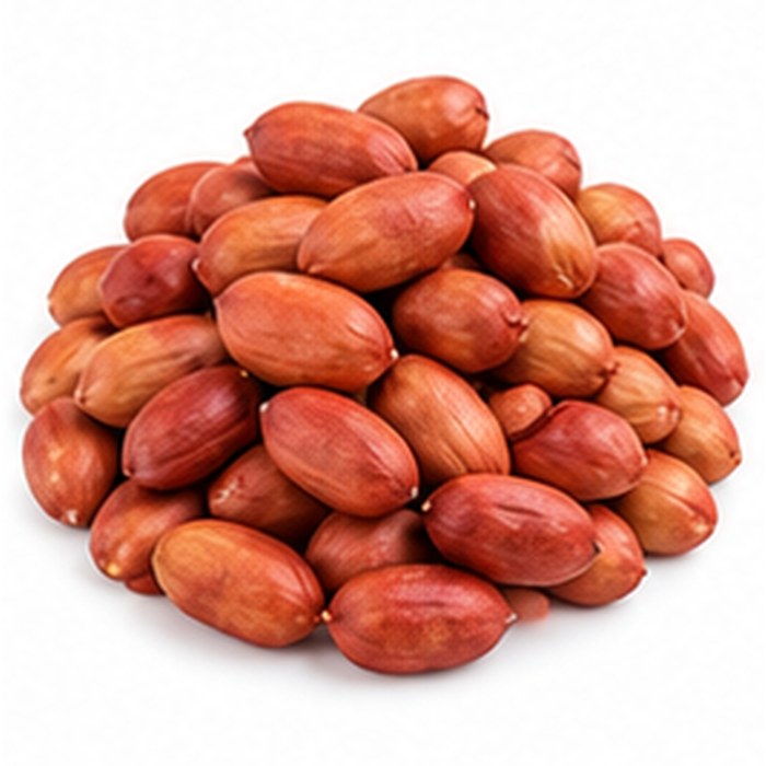 بادام زمینی دو پوسته خام